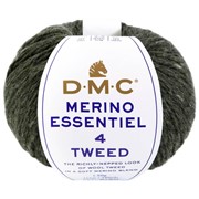 DMC Merino Essentiel 4 Tweed 909 zielony