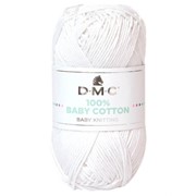 DMC Baby Cotton 762 biały