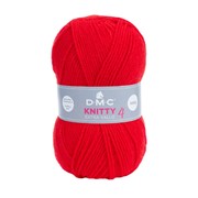 DMC KNITTY 4 akryl 977 czerwony