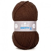 DMC KNITTY 6 gruby akryl  947 brąz