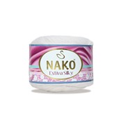 Nako Estiva Silky 208 biały