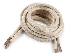 Sznurek odzieżowy 130 cm beżowy