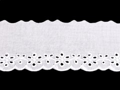 HAFT ANGIELSKI 5 CM BIAŁY