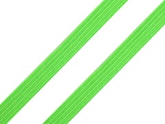 GUMA płaska 7mm zielony neon 1805