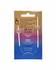 PONY druty na żyłce 28  cm