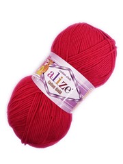 Alize Cotton Gold 56 czerwony
