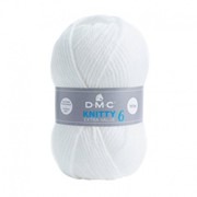 DMC KNITTY 6 gruby akryl  961 biały