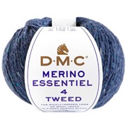 DMC Merino Essentiel 4 Tweed 903 niebieski