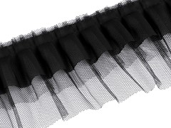 TAŚMA OZDOBNA PLISA FALBANA TRZYWARSTWOWA 7 CM