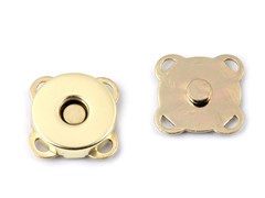 Zapięcie magnetyczne do przyszycia 14mm złote