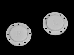 Zapięcie magnetyczne do przyszycia 23mm biały