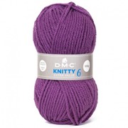 DMC KNITTY 6 gruby akryl 701 fiolet