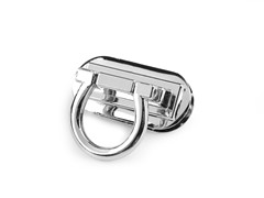 Zapięcie do toreb srebrne 20 x 42 mm 930234