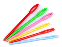 Igły plastikowe do wełny mix