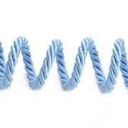 SZNUR SKRĘCANY 7 MM BŁĘKITNY