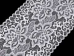 KORONKA ELASTYCZNA 17,5 CM BIAŁA