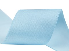 GUMA satynowa 5 cm BŁĘKITNA