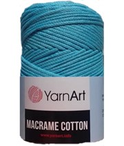 Yarn Art Macrame Cotton 763 błekit
