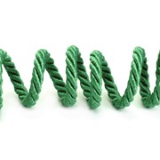 SZNUR SKRĘCANY 7 MM ZIELONY