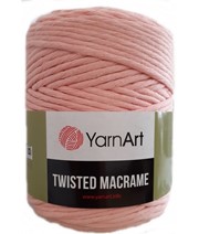 Yarn Art Twisted Macrame 762 jasny róż