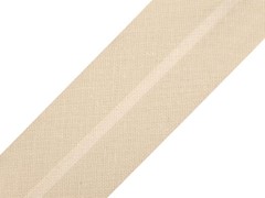 LAMÓWKA BAWEŁNIANA 30 MM KREMOWA